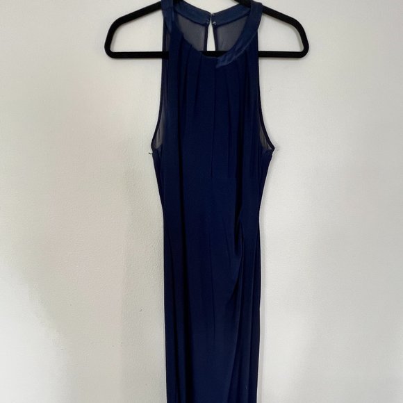 Navy Ralph Lauren Long Dress Size 10 - Picture 2 of 3